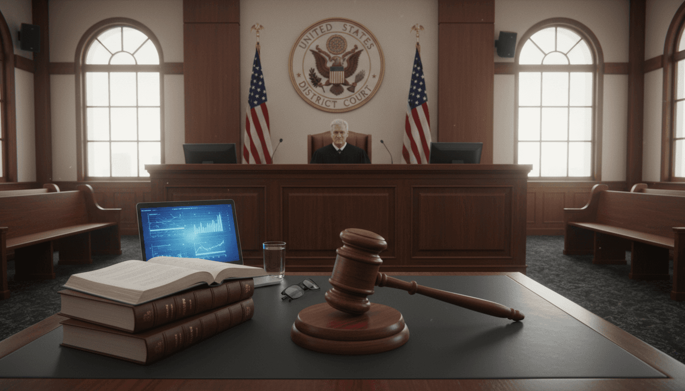 Professional courtroom setting with judge's gavel and legal documents representing animal custody law