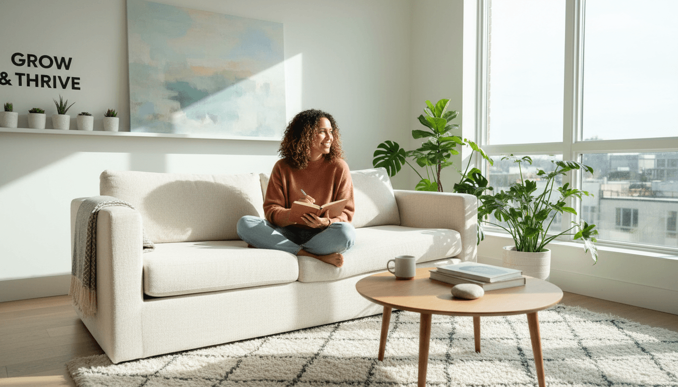 Animal in a safe, healthy home environment