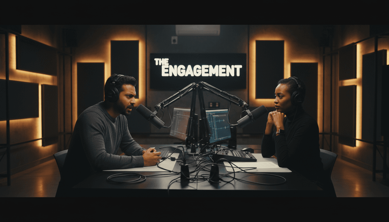 Chicago Public Media broadcast studio